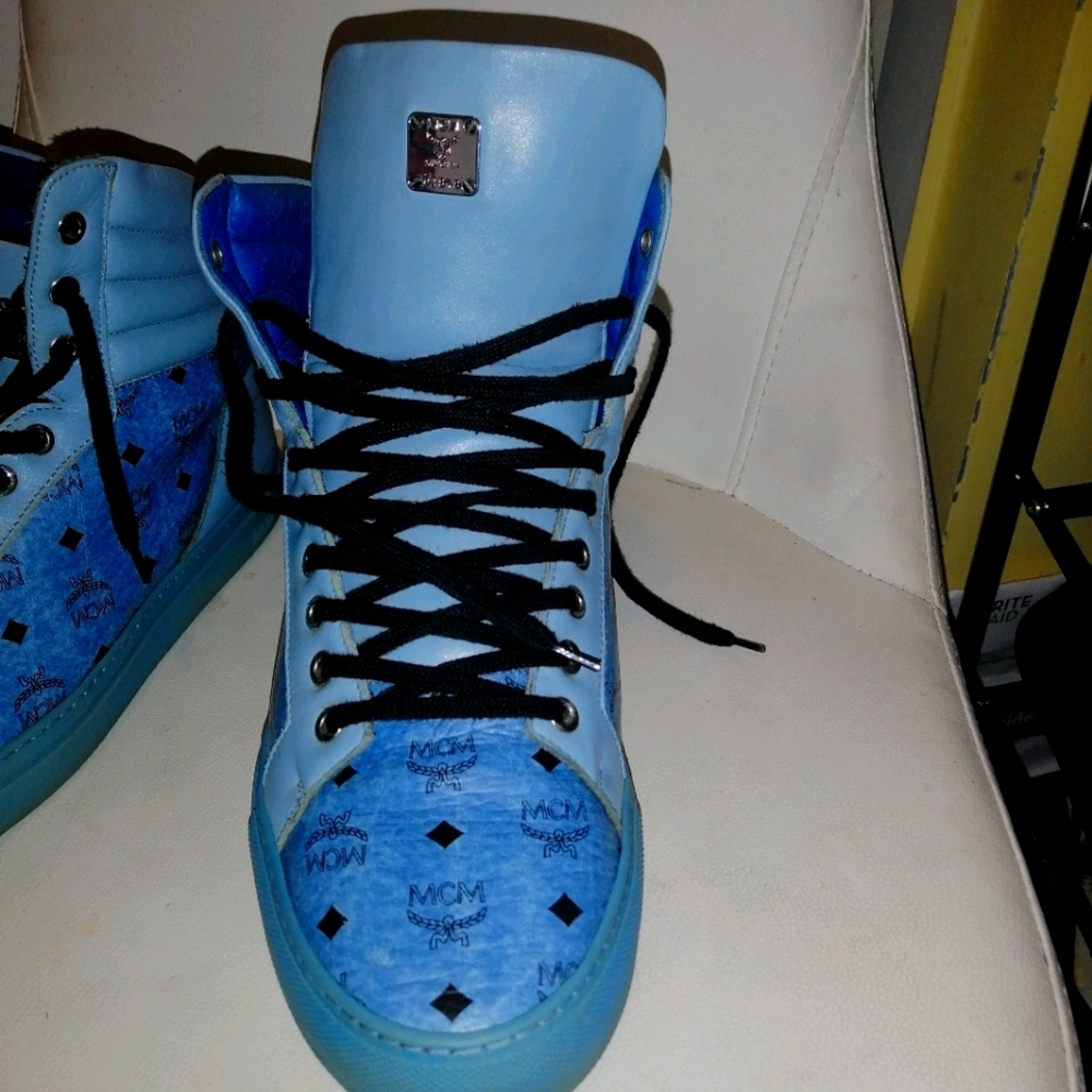 Nice mcm blue Sneaker